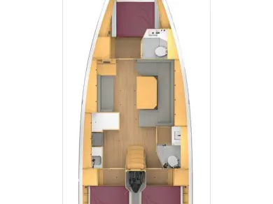 Verhuur Zeilboot in Marmaris - Bavaria Bavaria C42