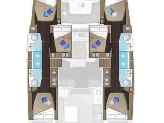 Bootverhuur Trogir goedkoop Lagoon 51