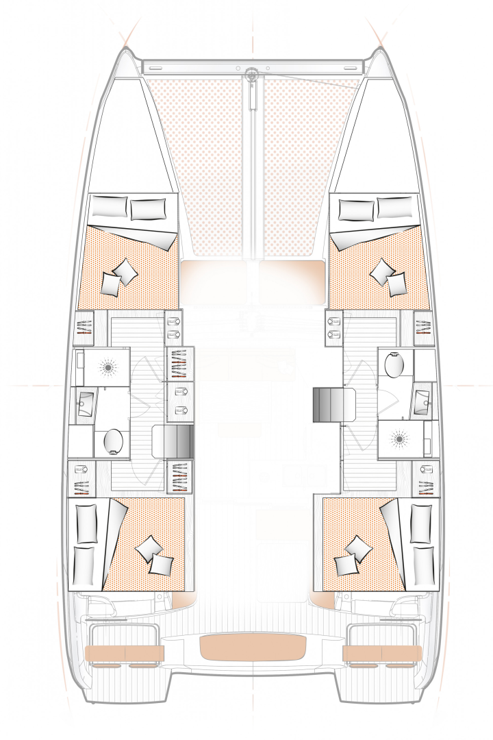 Verhuur Catamaran Excess met vaarbewijs