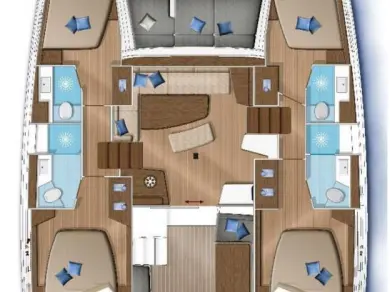 Huur Catamaran met of zonder schipper Lagoon in Préveza