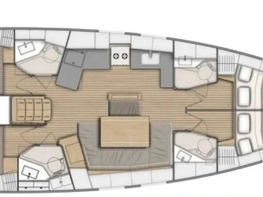 Jachthuur in Göcek - Bénéteau Oceanis 46.1 via SamBoat