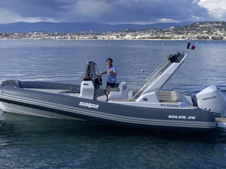 Huur RIB met of zonder schipper Salpa in Juan-les-Pins