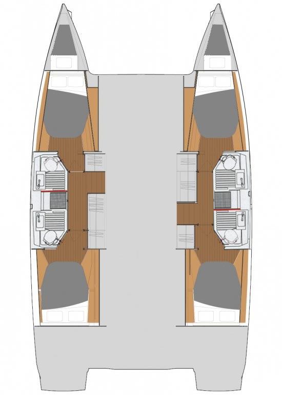 Fountaine Pajot Astrea 42 te huur van particulier of professional in Murter-Kornati