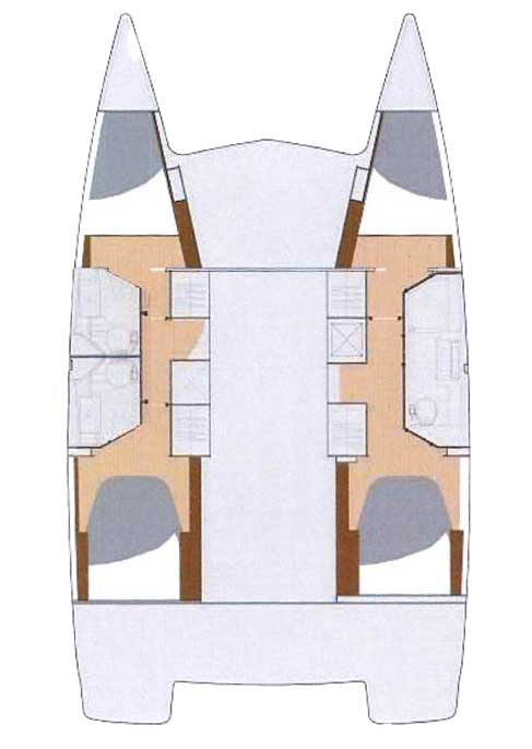 Verhuur Catamaran Fountaine Pajot met vaarbewijs