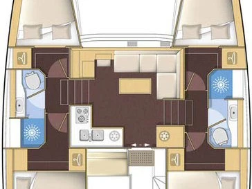 Bootverhuur Lagoon Lagoon 39 in Šibenik via SamBoat