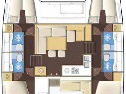 Huur Catamaran met of zonder schipper Lagoon in Šibenik