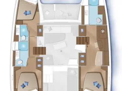 Verhuur Catamaran in Šibenik - Lagoon Lagoon 42