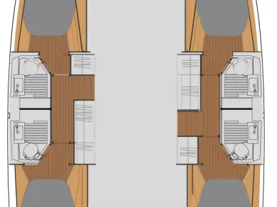 Verhuur Catamaran Fountaine Pajot met vaarbewijs