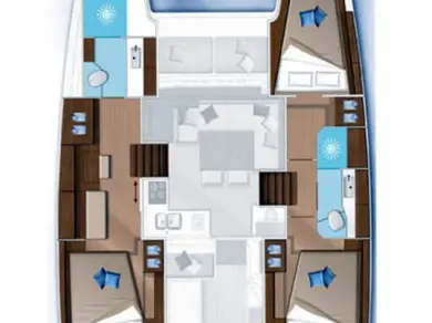 Lagoon Lagoon 40 te huur van particulier of professional in Marsh Harbour