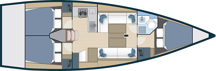 More Boats More 40 te huur van particulier of professional in Biograd na Moru