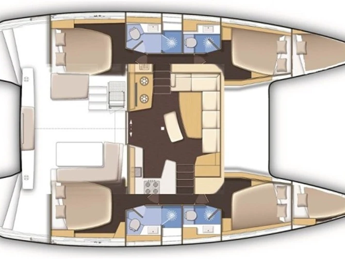 Bootverhuur Lagoon Lagoon 42 in Pirovac via SamBoat