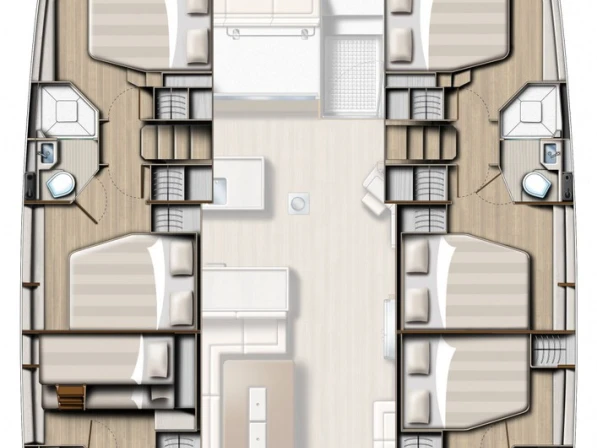 Verhuur Catamaran in Álimos - Bali Bali 5.4