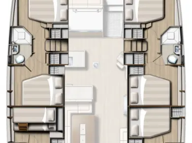 Verhuur Catamaran in Álimos - Bali Bali 5.4