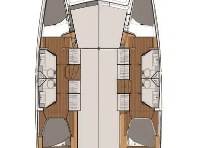 Verhuur Catamaran in Lefkáda - Fountaine Pajot Lucia 40