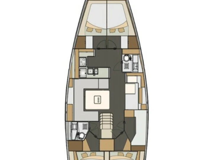 Verhuur Zeilboot in Split - Elan Impression 50