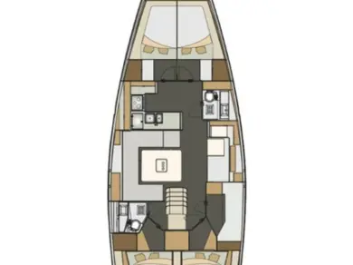 Verhuur Zeilboot in Split - Elan Impression 50