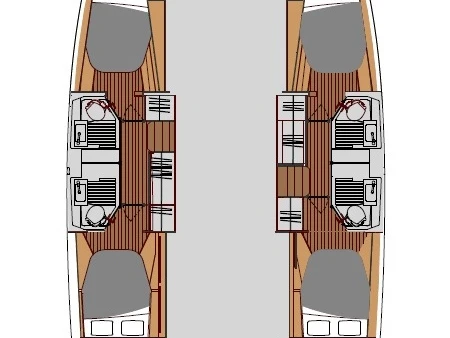 Verhuur Catamaran in Zadar - Fountaine Pajot Astrea 42