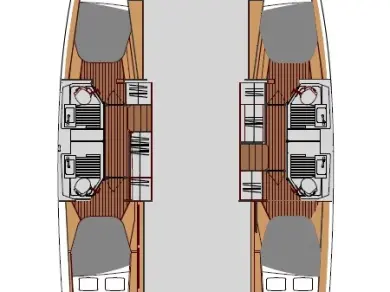 Verhuur Catamaran in Zadar - Fountaine Pajot Astrea 42