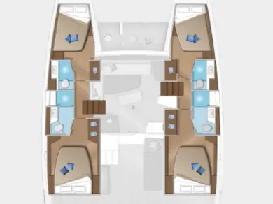 Huur een Lagoon Lagoon 42 in Lávrio