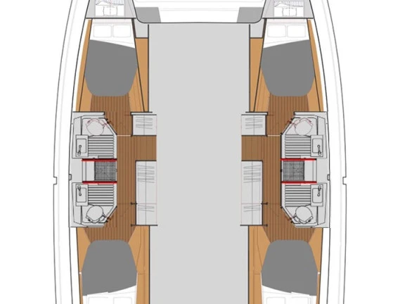 Huur een Fountaine Pajot Astrea 42 in Lefkáda