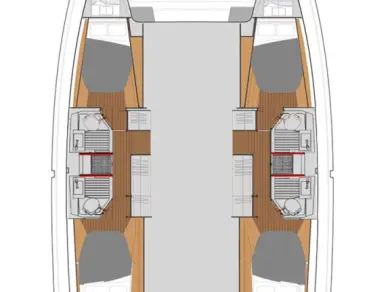 Huur een Fountaine Pajot Astrea 42 in Lefkáda