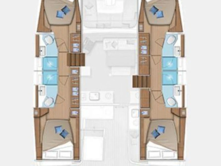 Huur een Lagoon Lagoon 46 in Gouviá