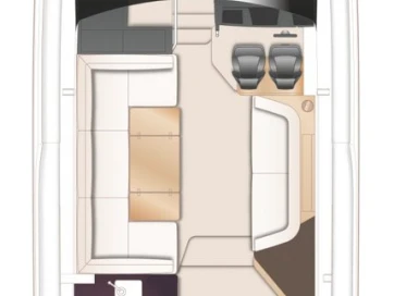Huur Motorboot met of zonder schipper Princess in Podstrana
