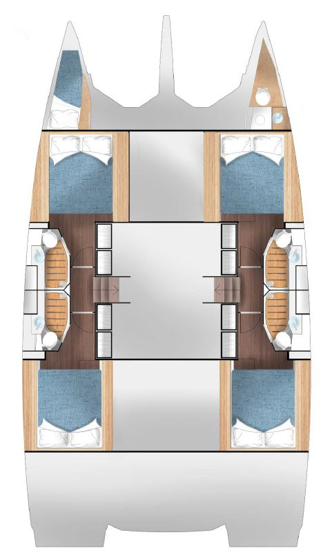 Huur Catamaran met of zonder schipper Cervetti Yachts in Primošten