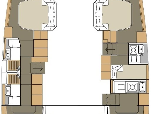 Dufour Dufour Catamarans 48 Sail te huur van particulier of professional in Primošten