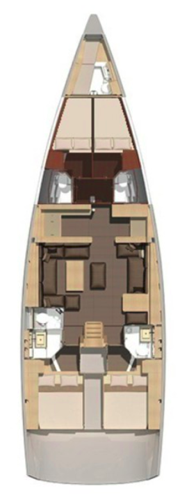 Verhuur Zeilboot in Primošten - Dufour Dufour 560 Grand Large