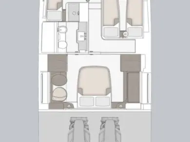Verhuur Jacht in Podstrana - Azimut Azimut Magellano 66