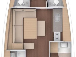 Bootverhuur Trogir goedkoop Dufour 470