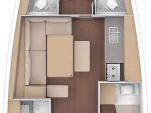 Bootverhuur Trogir goedkoop Dufour 470