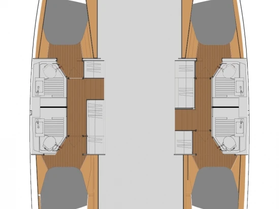 Verhuur Catamaran Fountaine Pajot met vaarbewijs