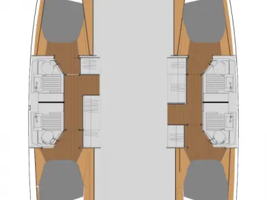 Verhuur Catamaran Fountaine Pajot met vaarbewijs