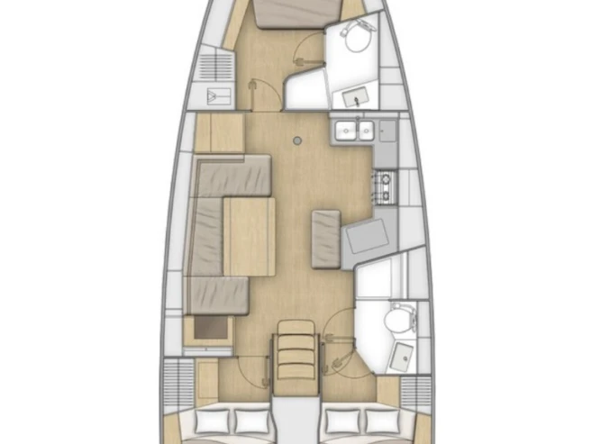 Bootverhuur Bénéteau Oceanis 40.1 in Split via SamBoat