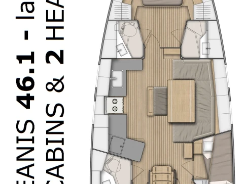 Bootverhuur Bénéteau Oceanis 46.1 in Pomer via SamBoat