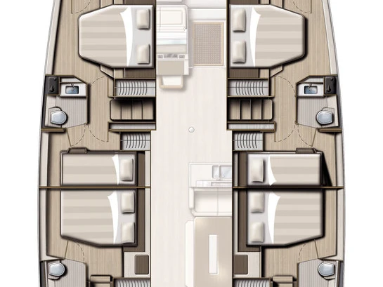 Huur Catamaran met of zonder schipper Bali in Mykonos (Island)
