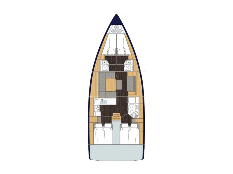 Huur een Bavaria Bavaria C45 in Lefkáda