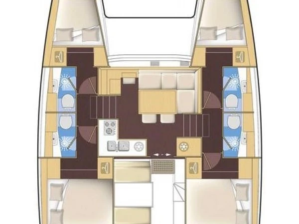 Huur Catamaran met of zonder schipper Lagoon in Álimos