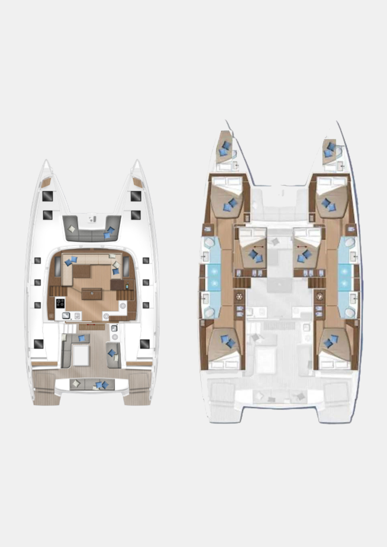 Huur een Lagoon Lagoon 50 in Álimos