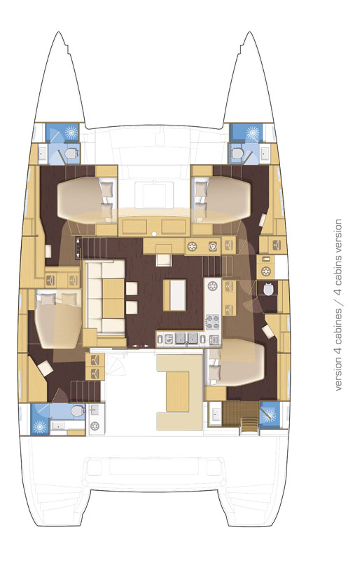 Huur een Lagoon Lagoon 450 in Tromsø