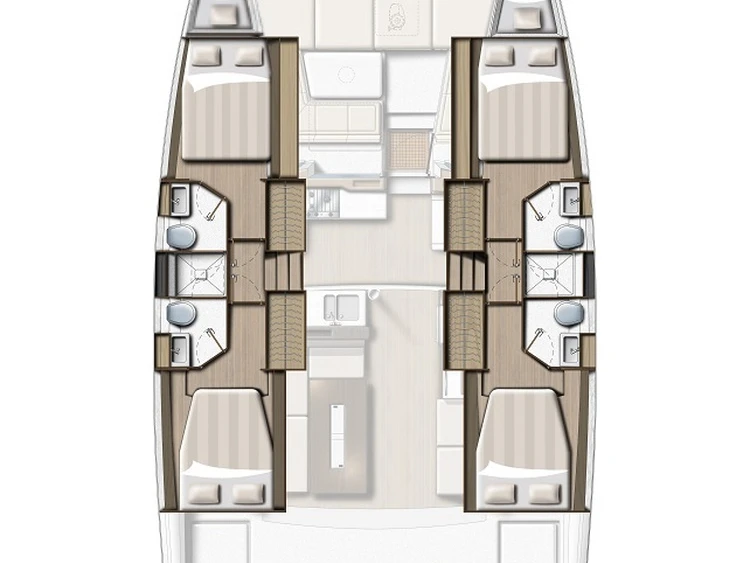 Verhuur Catamaran in Gouviá - Bali Bali 4.2