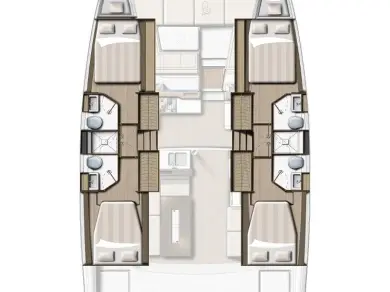 Verhuur Catamaran in Gouviá - Bali Bali 4.2