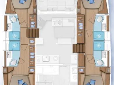 Catamaran te huur in Lefkáda voor de beste prijs