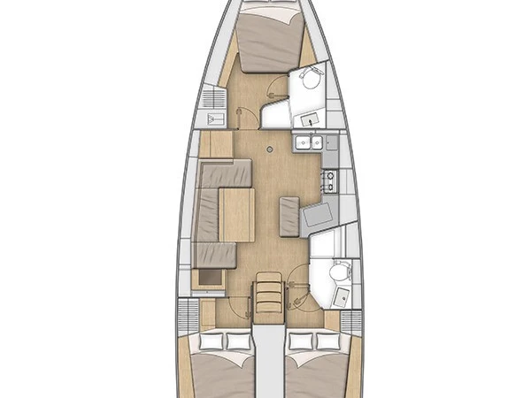 Huur een Bénéteau Oceanis 40.1 in Lefkáda