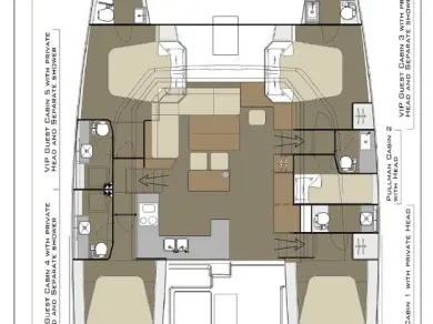 Huur een Dufour Dufour Catamarans 48 Sail in Pirovac