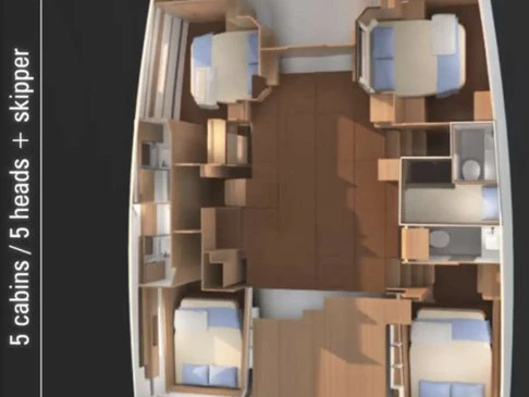 Bootverhuur Pirovac goedkoop Dufour Catamarans 48 Sail