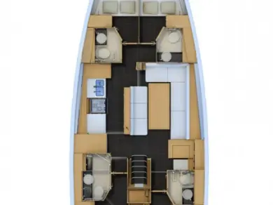 Bootverhuur Jeanneau Jeanneau 54 in Pirovac via SamBoat