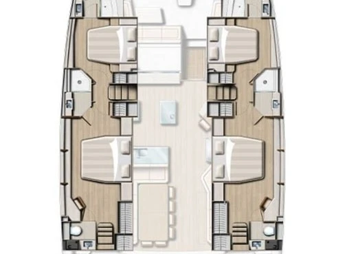 Bootverhuur Bali Bali 5.4 - 6 cab. in Fethiye via SamBoat